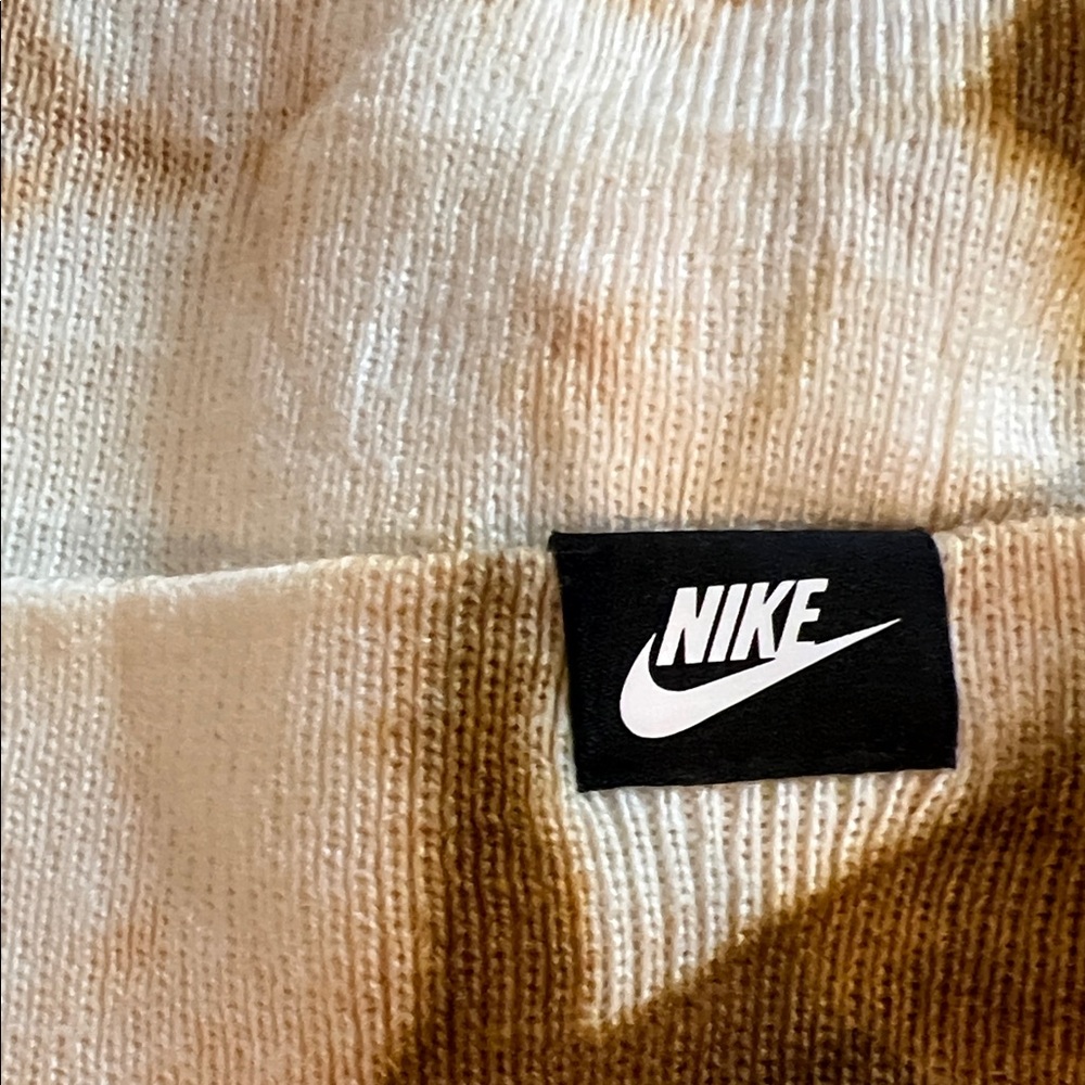 Nike Beanie Unisex Adult OS Cuffed Tie Dye DV3340-133 Knit Hat - Picture 2 of 4